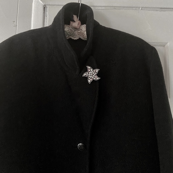 liter carol alpaca wool coat　LITER liter carol alpaca wool coat LITER 70s Vintage Brown Alpaca